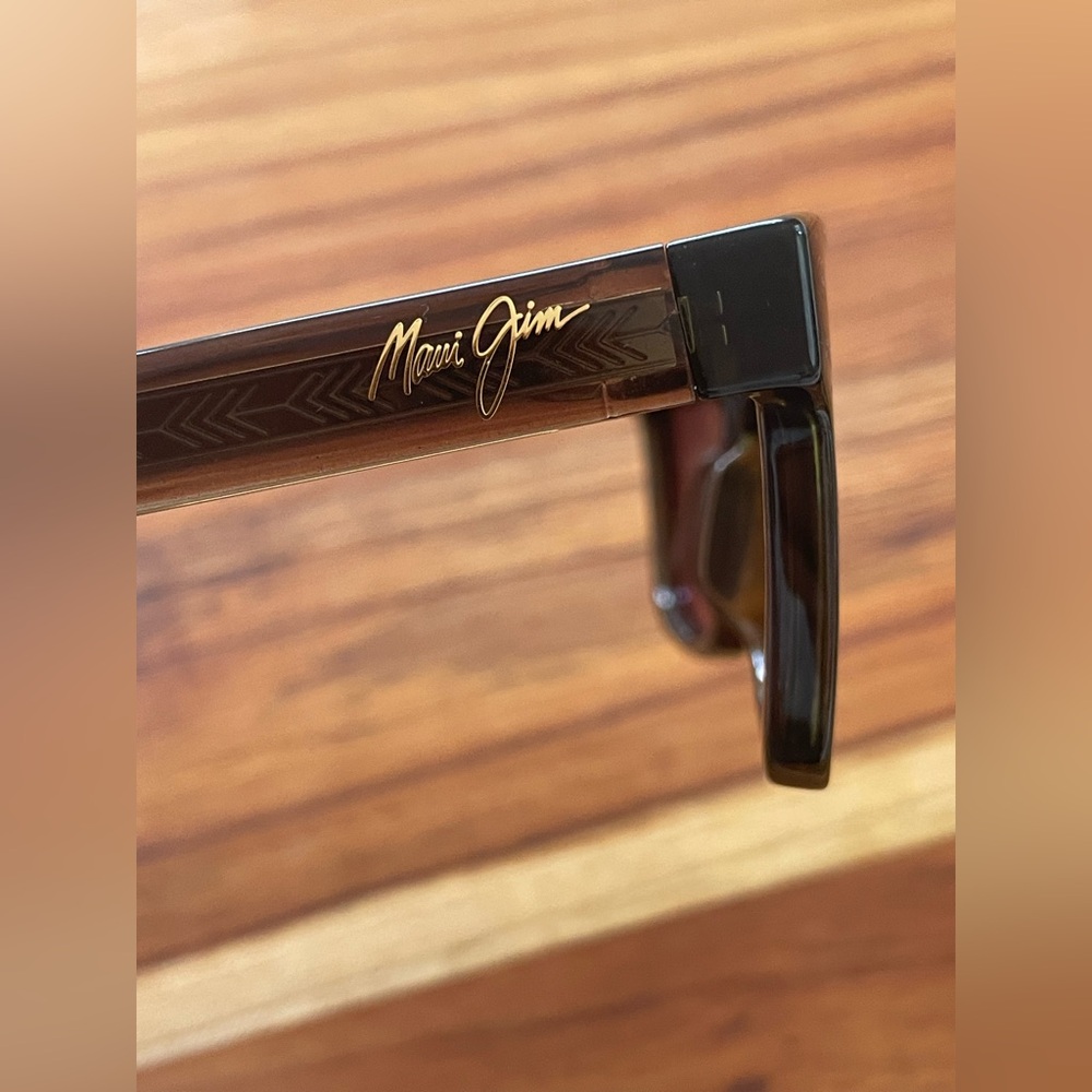 MAUI JIM *NEW* Hanohano Polarized Classic Sunglasses Green with Rose Glass Lens - Picture 9 of 16